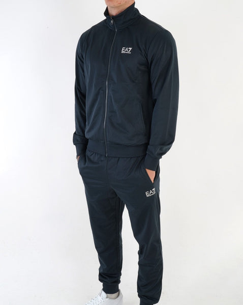 EA7 Polyester Tracksuit Navy Blue