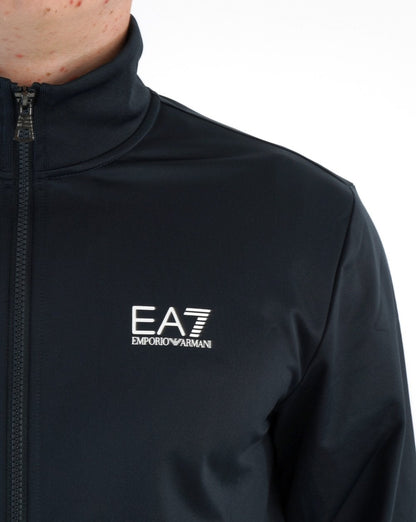 EA7 Polyester Tracksuit Navy Blue