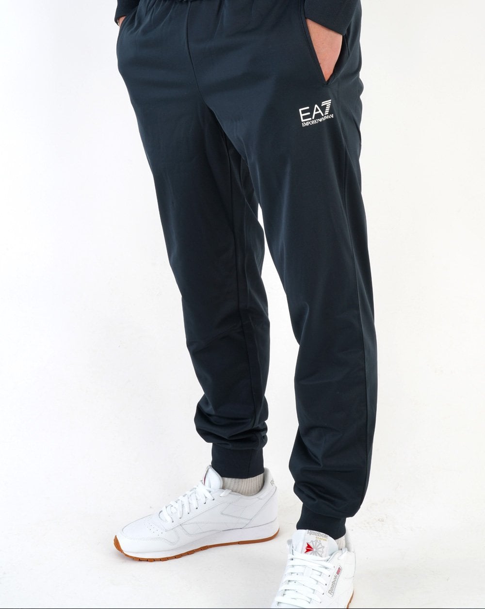 EA7 Polyester Tracksuit Navy Blue