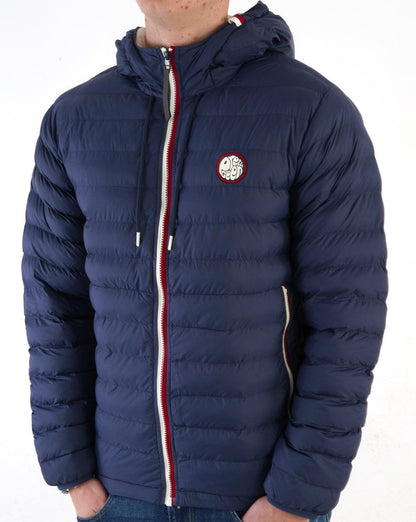 Pretty Green Tilby Quilted Jacket Navy