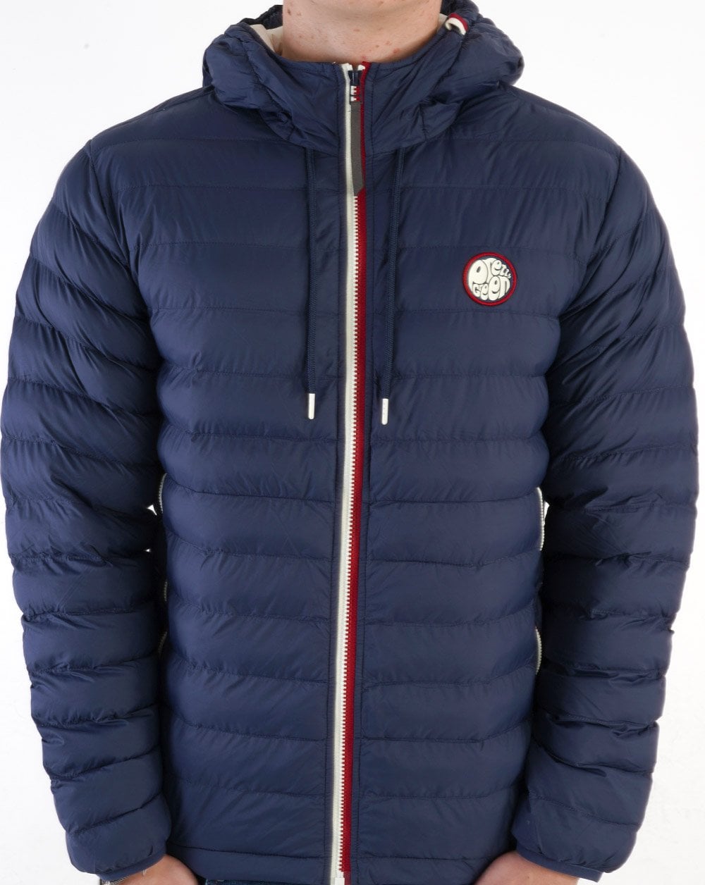 Pretty Green Tilby Quilted Jacket Navy
