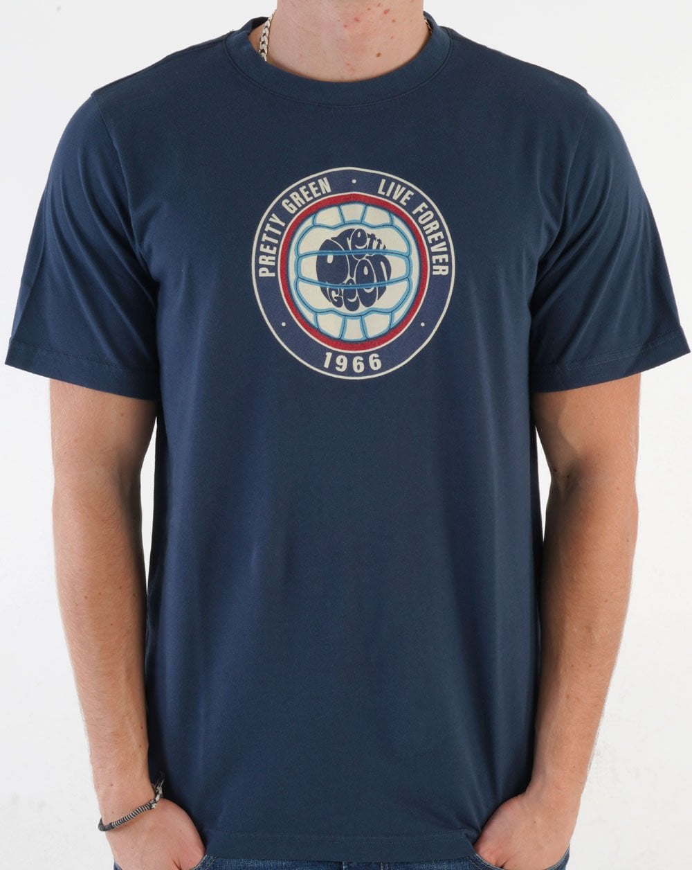 Pretty Green 1966 T-shirt Navy