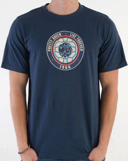 Pretty Green 1966 T-shirt Navy