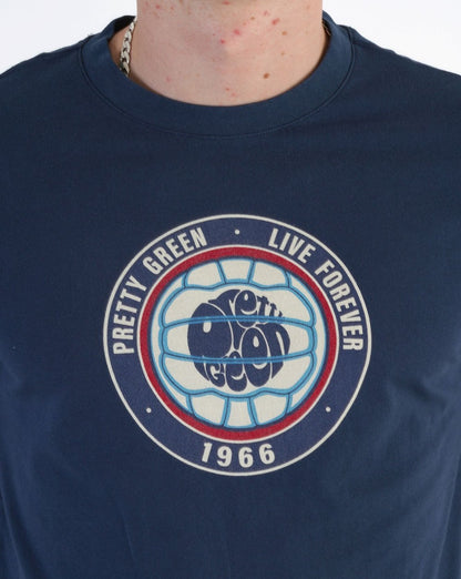 Pretty Green 1966 T-shirt Navy