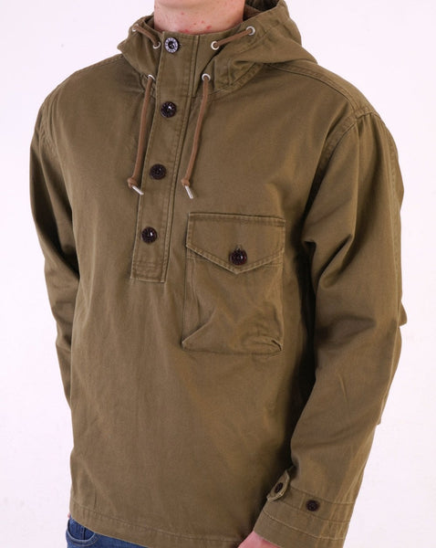 Pretty Green Forrest Smock Khaki Green