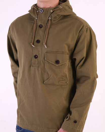 Pretty Green Forrest Smock Khaki Green