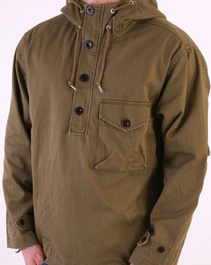 Pretty Green Forrest Smock Khaki Green