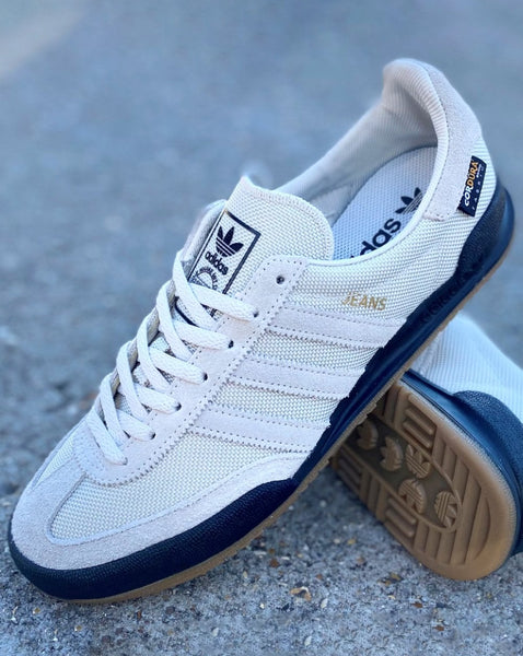 Adidas Jeans Cordura Trainers Silver Grey