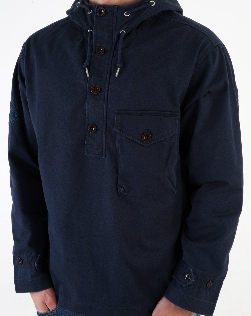 Pretty Green Forrest Smock Navy
