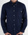 Pretty Green Oxford Long Sleeve Shirt Navy
