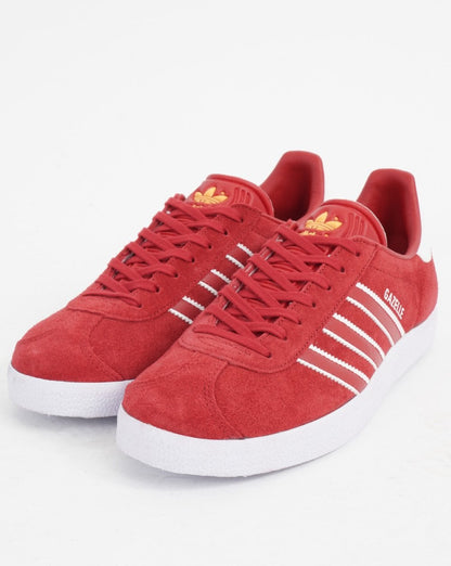Adidas Gazelle Trainers Red/white
