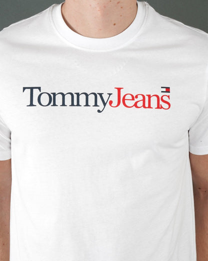 Tommy Jeans Logo T-shirt White