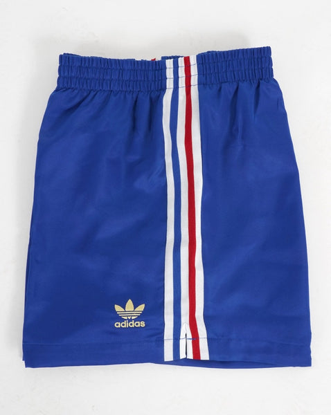 Adidas Originals 3 Stripes Shorts Royal/White/Red