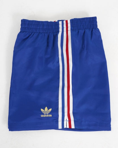 Adidas Originals 3 Stripes Shorts Royal/White/Red