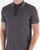 Ska & Soul Rope Stripe Jacquard Polo Chocolate