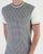 Ska & Soul Houndstooth Panel T-shirt Ecru