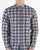 Benetton Check Flannel Shirt White/Navy