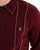 Gabicci Vintage Ethan Knitted Cardigan Burgundy