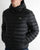 Lacoste Quilted Hooded Jacket Black