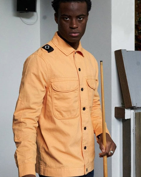 Ma.strum Two Pocket Overshirt Orange