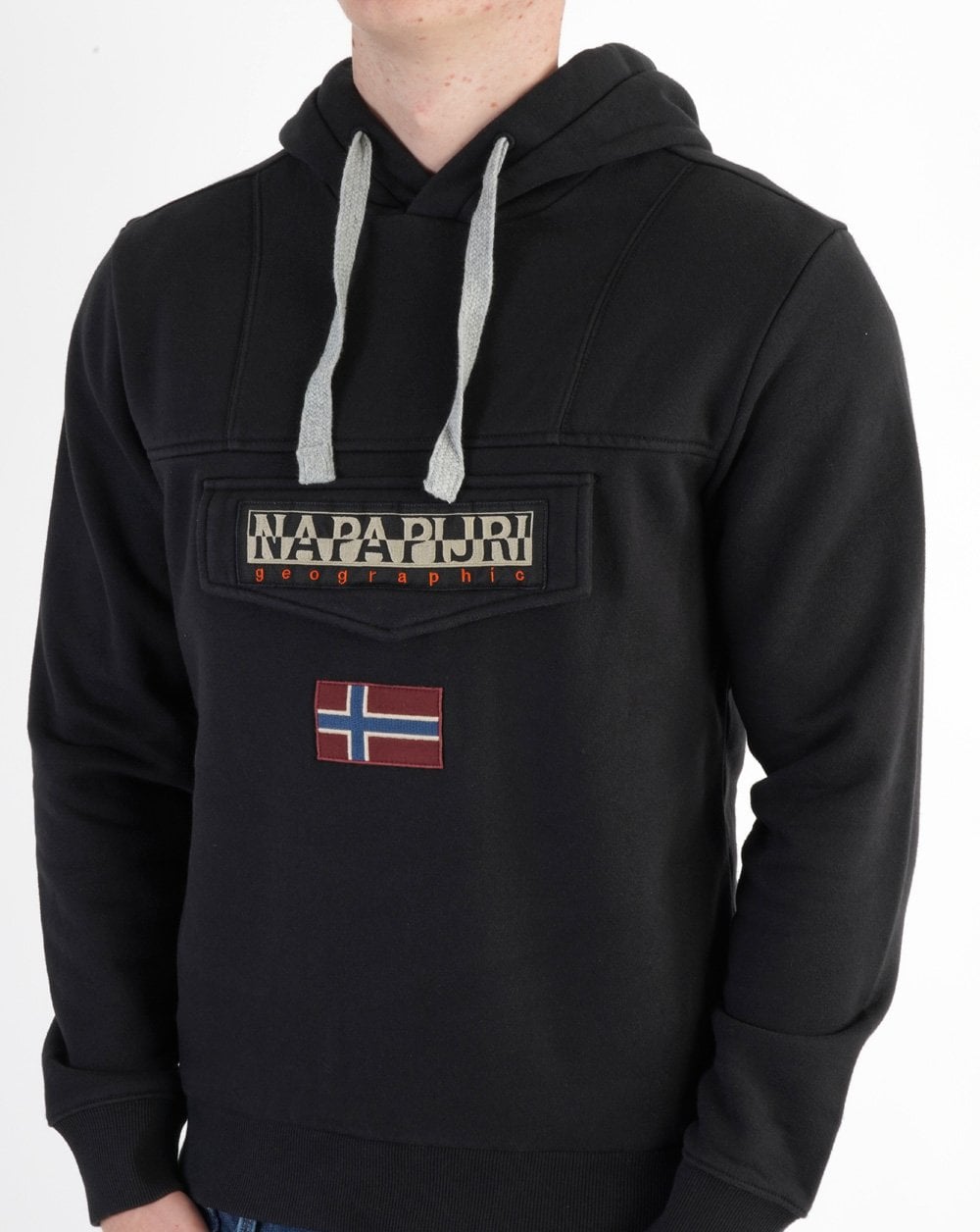 Napapijri Burgee Winter Hooded Sweatshirt Black