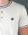 Pretty Green Beta Henley T-shirt Stone