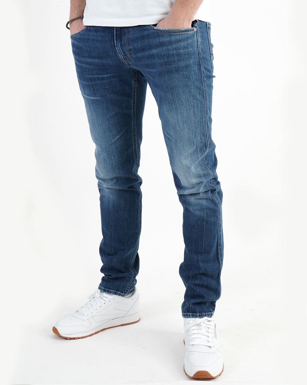Replay Anbass Slim Fit Jeans Medium Blue