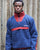 Berghaus U Urb Oversized Smock Fleece Navy/Dark Red