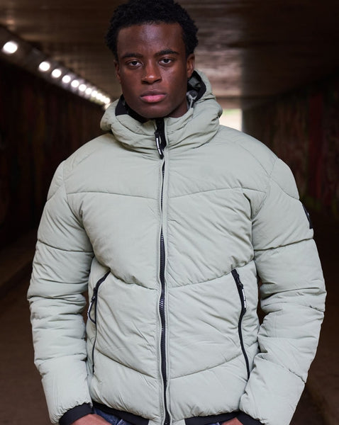 Marshall Artist Transalpino Bubble Jacket Green