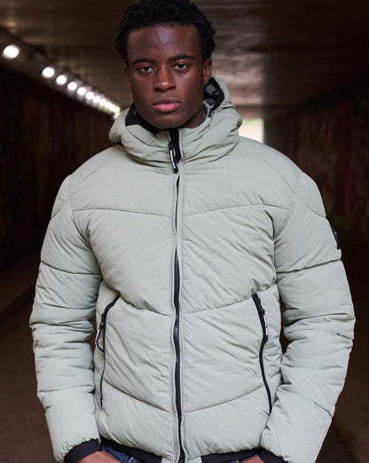 Marshall Artist Transalpino Bubble Jacket Green