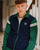Sergio Tacchini Verdi Track Top Navy  Green