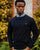 Gant Classic Crew Neck Jumper Navy Blue