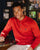 Gabicci Vintage Francesco LS Knitted Polo Dark Red