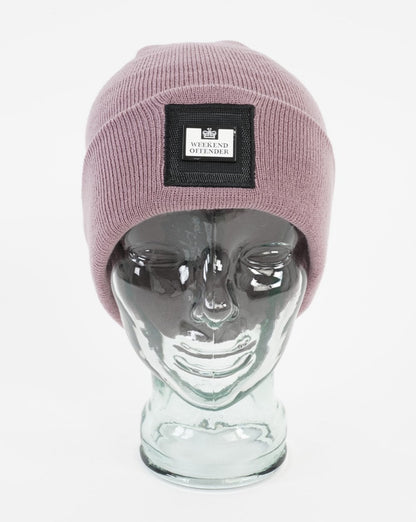 Weekend Offender Pedar Beanie Lilac Glow