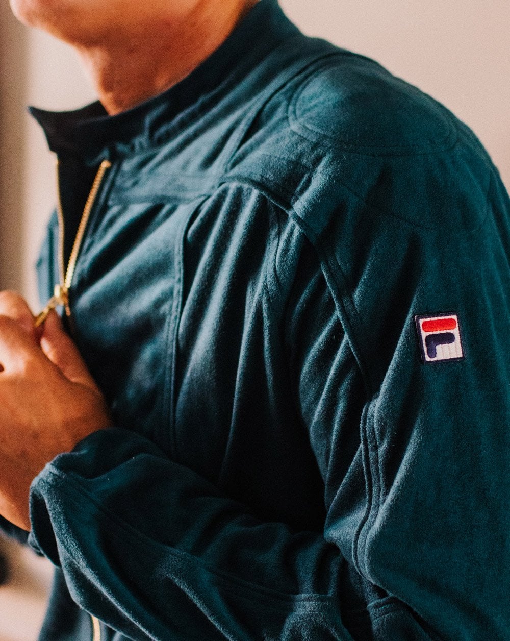 Fila Vintage Terrinda Track Jacket Emerald Green