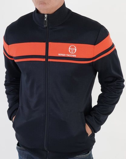 Sergio Tacchini Masters Track Top Navy/Orange