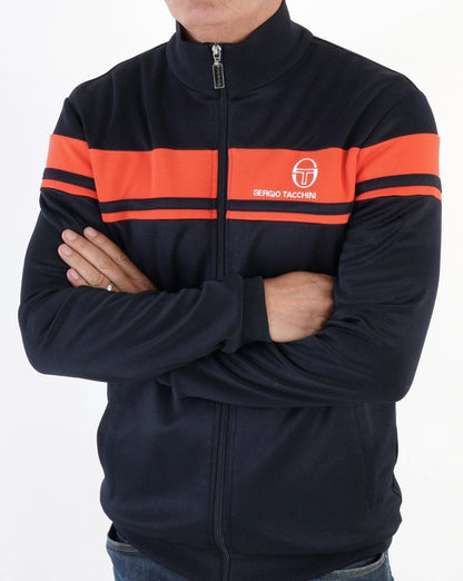 Sergio Tacchini Masters Track Top Navy/Orange