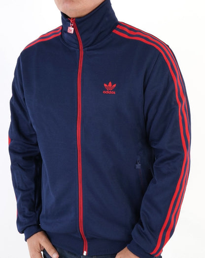 Adidas Originals FB Beckenbauer Track Top Navy/Red