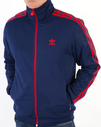 Adidas Originals FB Beckenbauer Track Top Navy/Red