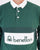 Benetton Rugby Shirt Dark Green/White