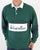 Benetton Rugby Shirt Dark Green/White