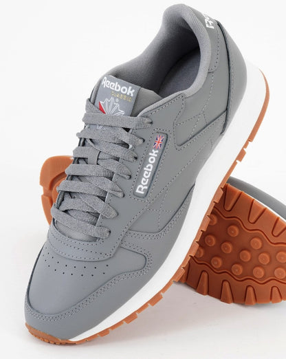 Reebok Classic Leather Trainers Pure Grey