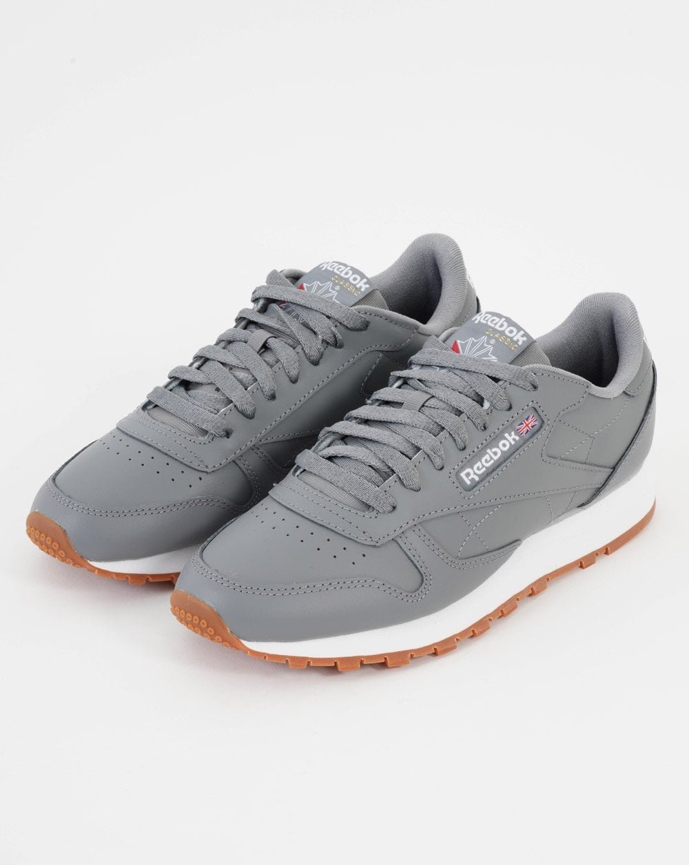 Reebok Classic Leather Trainers Pure Grey