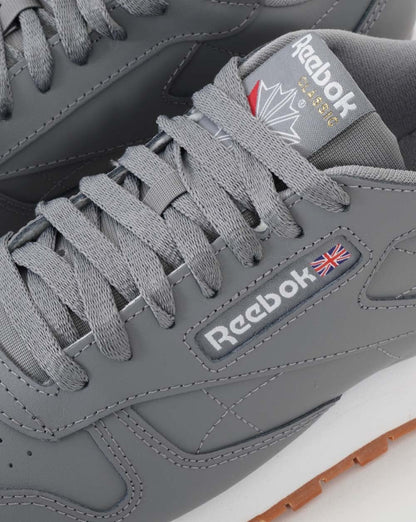 Reebok Classic Leather Trainers Pure Grey