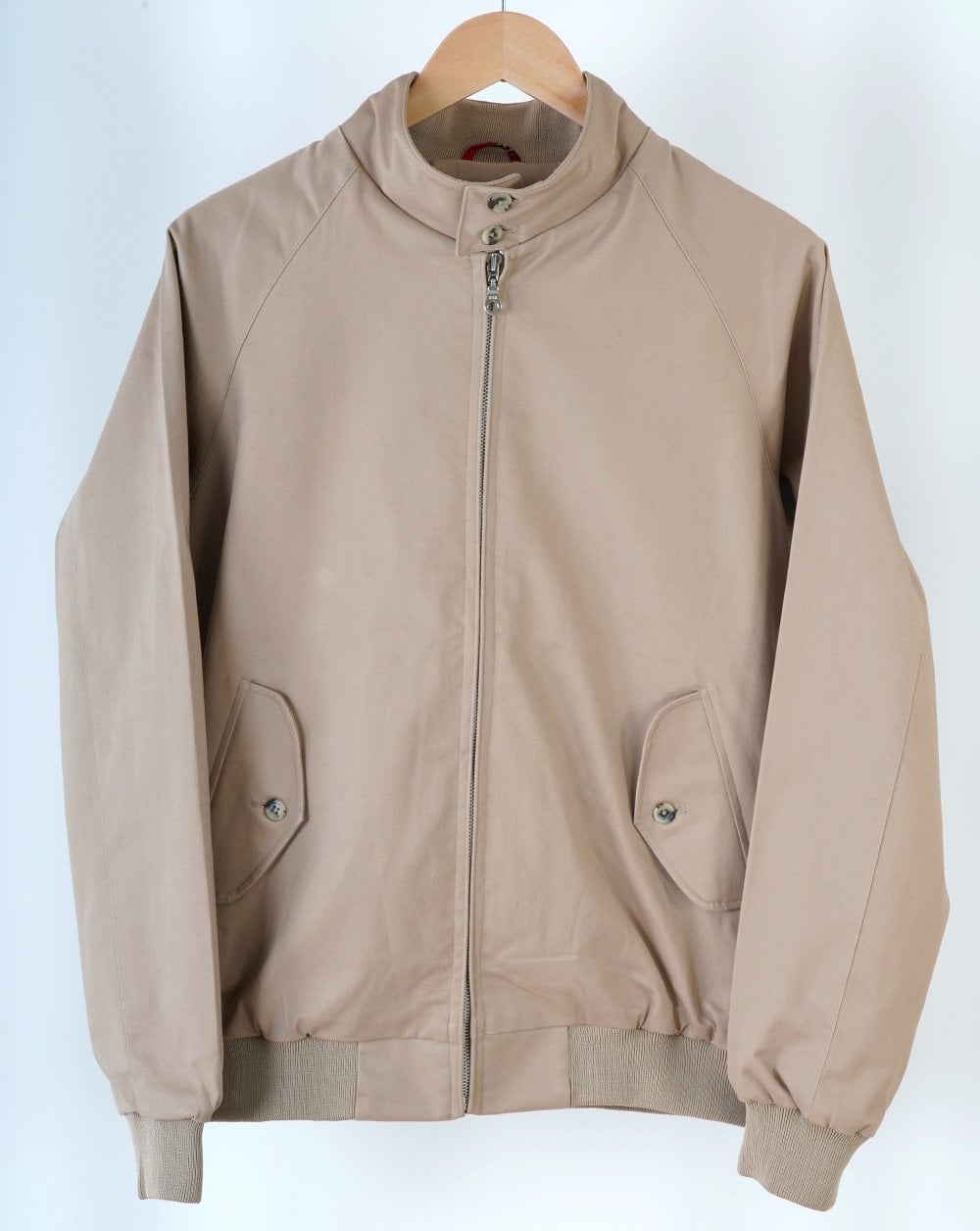 Real Hoxton Harrington Jacket Beige