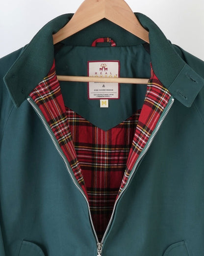 Real Hoxton Harrington Jacket Green