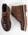 Pod Benedict Leather Moccasin Boot Chestnut