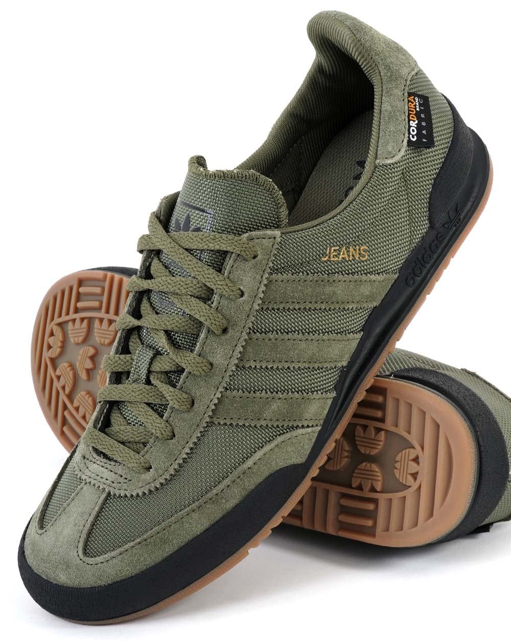 Adidas Jeans Cordura Trainers Olive