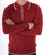 Gabicci Vintage Lineker Long Sleeve Knitted Dark Red