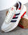 Adidas Retropy F2 Trainers White/Dark Blue/Red